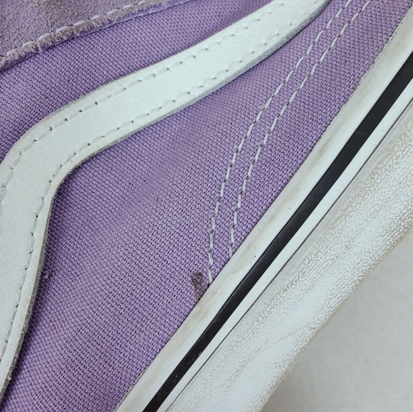 Vans Old Skool Lavender Chalk Violet Low Skate Shoes Sneakers, 7(M) 8.5(W) - Picture 7 of 9